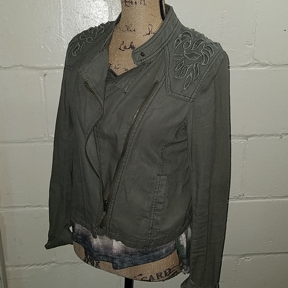 Maurices Jackets & Blazers - Olive Military style Jacket M